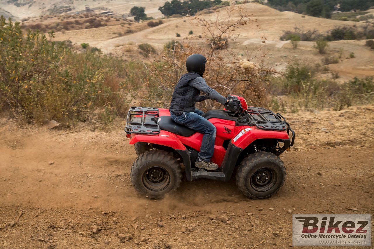 Honda FourTrax Foreman 4x4 poster